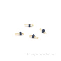 1.27mm 피치 핀 헤더 커넥터 단일 행 직각 SMT SQ0.46mm H2.5mm 1*2p